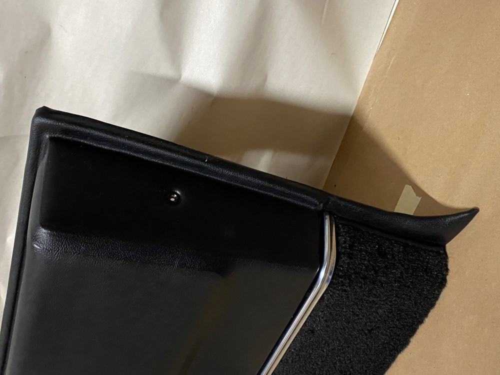OEM 1971 1972 1973 1974 1975 1976 Cadillac Coupe Deville Calais 2 Dr LEFT DRIVER SIDE REAR LOWER DOOR PANEL ARM REST BLACK - Image 13