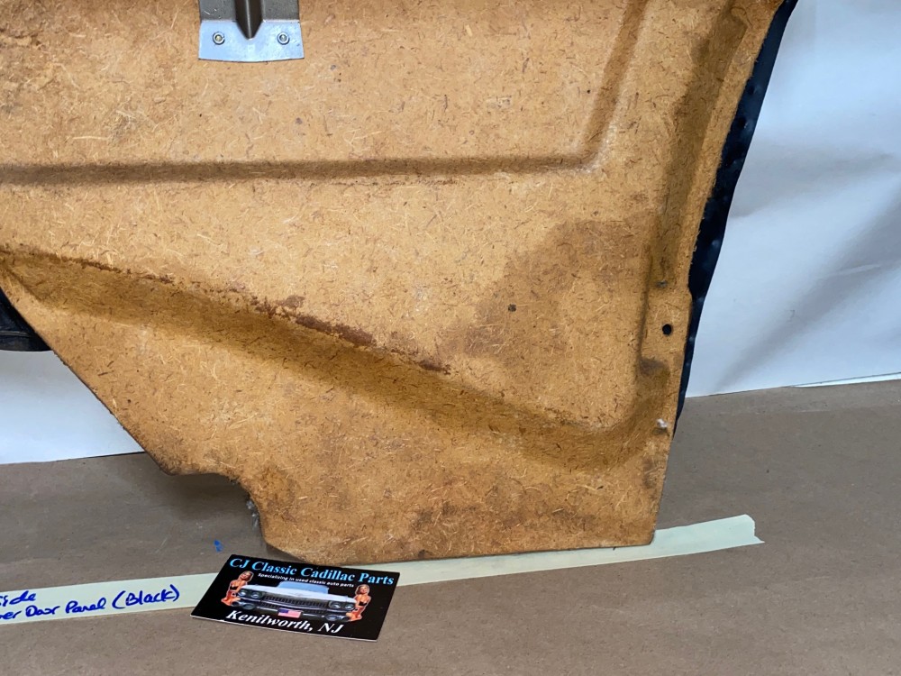 OEM 1971 1972 1973 1974 1975 1976 Cadillac Coupe Deville Calais 2 Dr LEFT DRIVER SIDE REAR LOWER DOOR PANEL ARM REST BLACK - Image 20