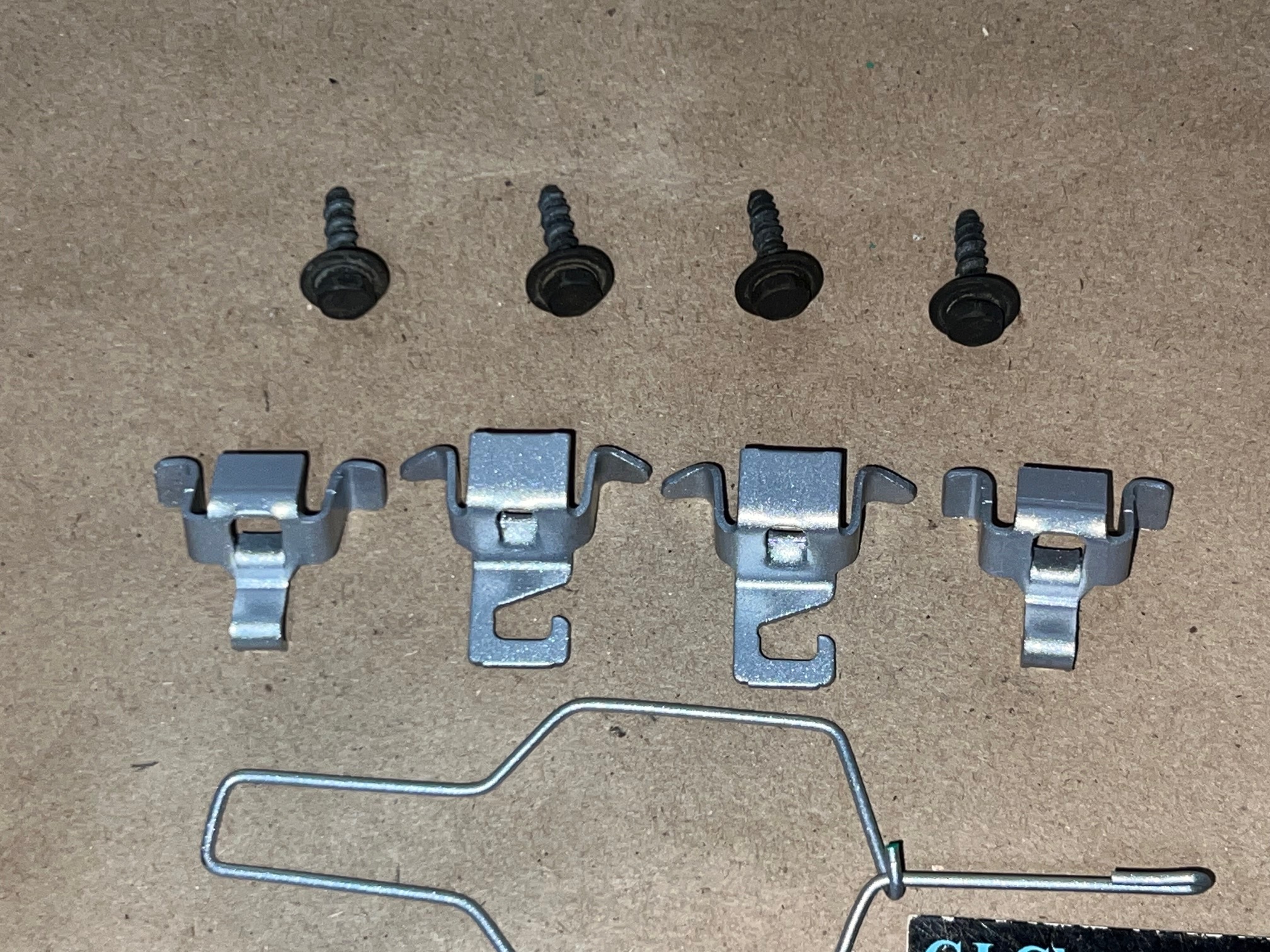 OEM 1974 1975 1976 Cadillac Deville Fleetwood Calais 1974 1975 1976 1977 1978 Eldorado FRONT DASH SPEAKER & GRILL MOUNTING BRACKETS & HARDWARE CLIPS - Image 5