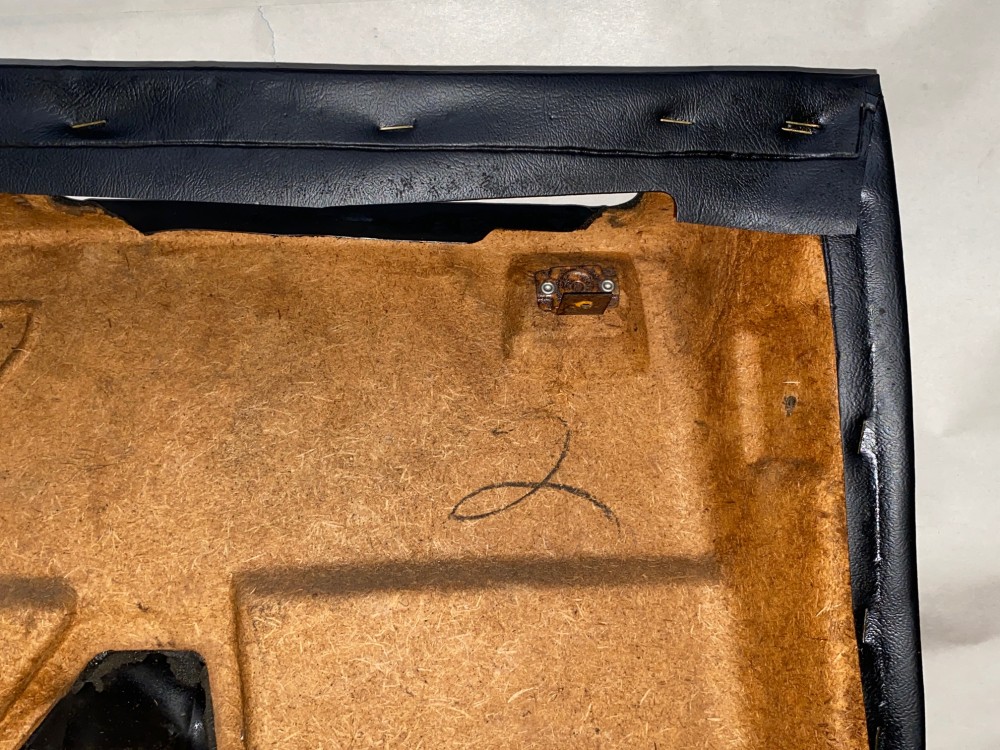 OEM 1971 1972 1973 1974 1975 1976 Cadillac Coupe Deville Calais 2 Dr RIGHT PASSENGER SIDE REAR LOWER DOOR PANEL ARM REST BLACK - Image 16