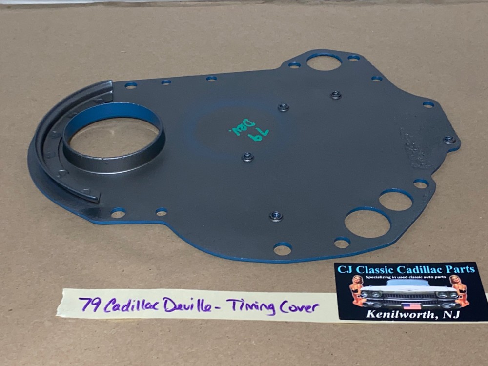 OEM 1977 1978 1979 Cadillac Deville Eldorado Fleetwood 425 Engine 1980 1981 Cadillac Deville Eldorado Fleetwood Seville 368 Engine FRONT TIMING CHAIN COVER #3634176 - Image 14