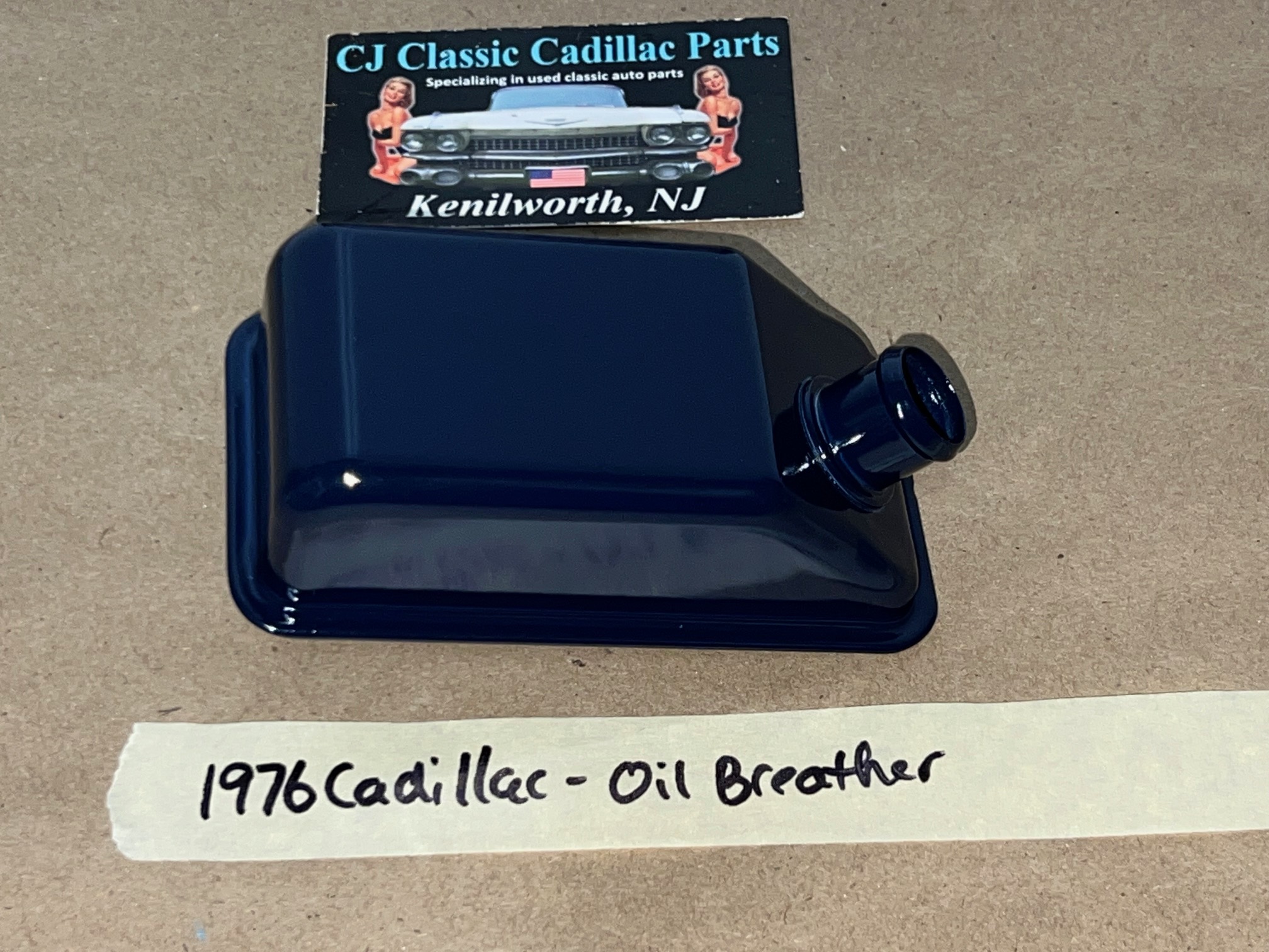 RESTORED 1971 1972 1973 1974 1975 1976 1977 1978 1979 Cadillac Eldorado Deville Fleetwood Calais 425/472/500 ENGINE AIR CLEANER VALVE COVER OIL BREATHER #1498445 - Image 10
