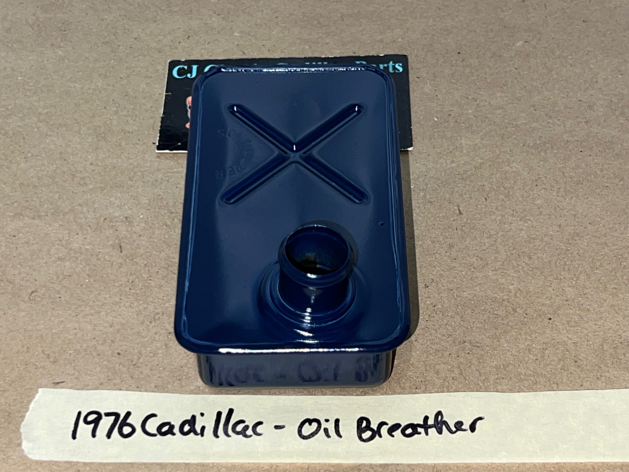 RESTORED 1971 1972 1973 1974 1975 1976 1977 1978 1979 Cadillac Eldorado Deville Fleetwood Calais 425/472/500 ENGINE AIR CLEANER VALVE COVER OIL BREATHER #1498445 - Image 2