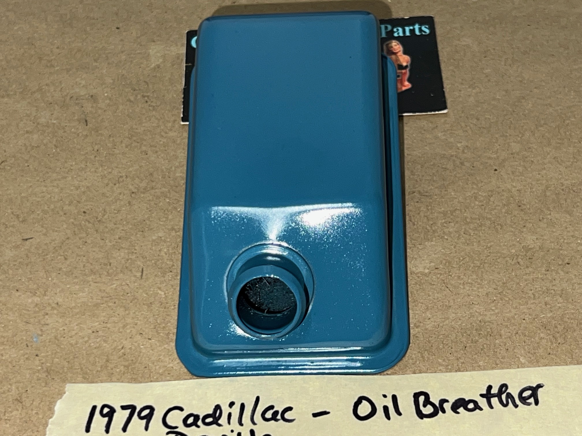 RESTORED 1971 1972 1973 1974 1975 1976 1977 1978 1979 Cadillac Deville Fleetwood Eldorado Calais 425/472/500 ENGINE AIR CLEANER VALVE COVER OIL BREATHER #1498445 - Image 8