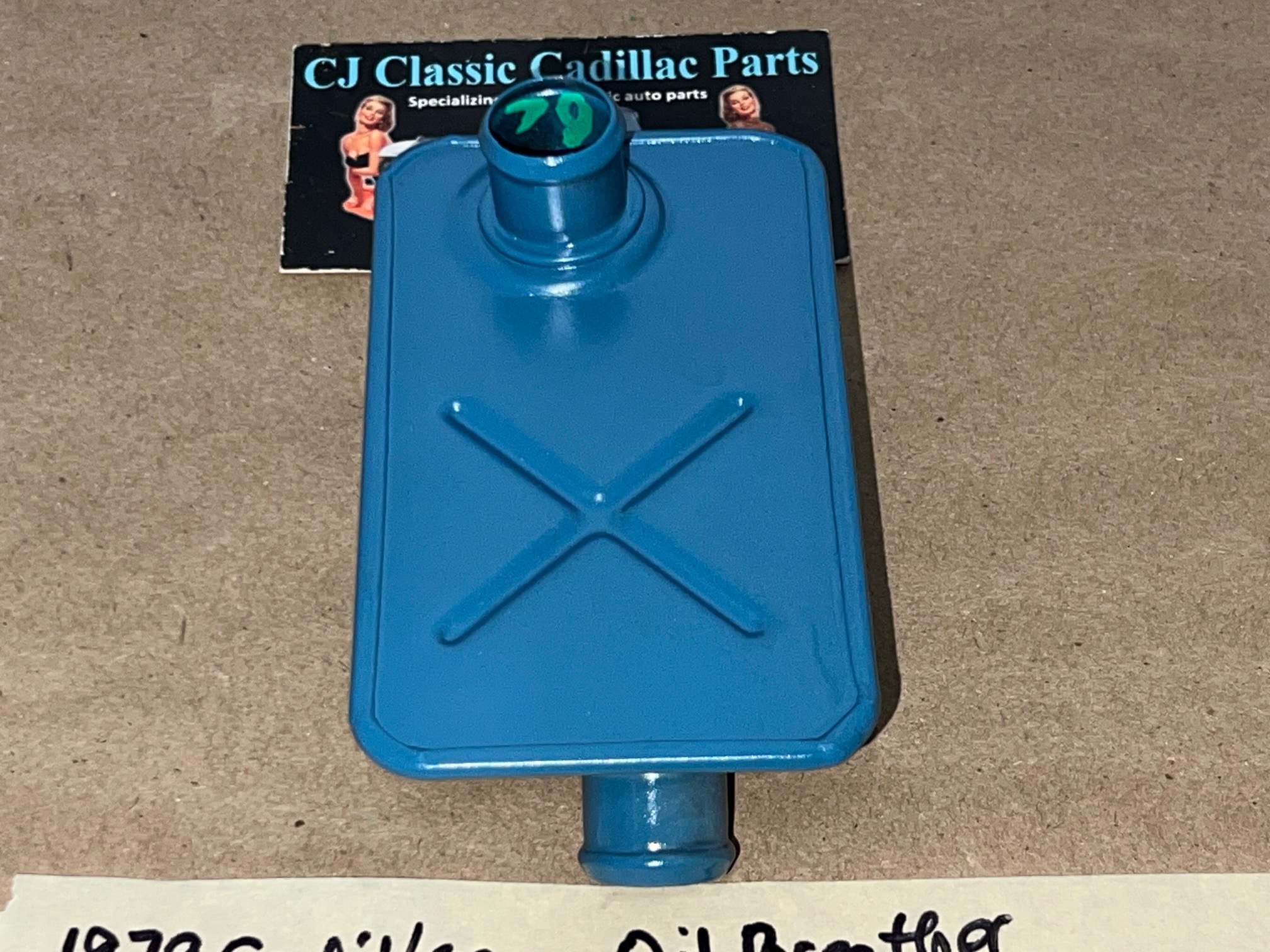 RESTORED 1971 1972 1973 1974 1975 1976 1977 1978 1979 Cadillac Deville Fleetwood Eldorado Calais 425/472/500 ENGINE AIR CLEANER VALVE COVER OIL BREATHER #1498445 - Image 4