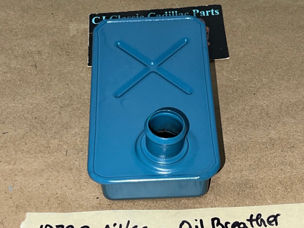 RESTORED 1971 1972 1973 1974 1975 1976 1977 1978 1979 Cadillac Deville Fleetwood Eldorado Calais 425/472/500 ENGINE AIR CLEANER VALVE COVER OIL BREATHER #1498445 - Image 9