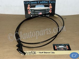 OEM 1974 1975 1976 Cadillac Deville Fleetwood Calais 1974 1975 1976 1977 1978 Eldorado HOOD RELEASE CABLE HANDLE LEVER CONTROL #9731434