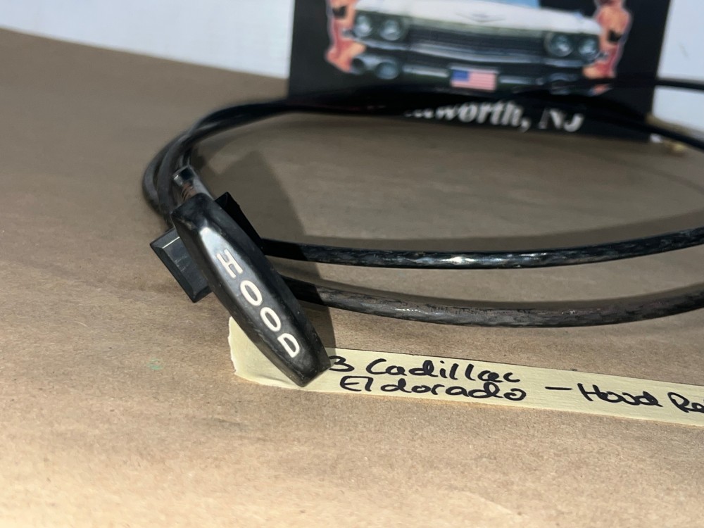OEM 1974 1975 1976 Cadillac Deville Fleetwood Calais 1974 1975 1976 1977 1978 Eldorado HOOD RELEASE CABLE HANDLE LEVER CONTROL #9731434 - Image 16