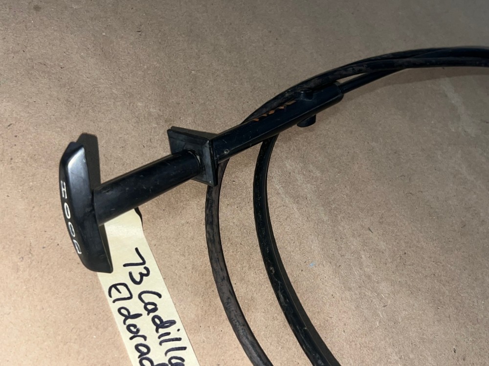 OEM 1974 1975 1976 Cadillac Deville Fleetwood Calais 1974 1975 1976 1977 1978 Eldorado HOOD RELEASE CABLE HANDLE LEVER CONTROL #9731434 - Image 15