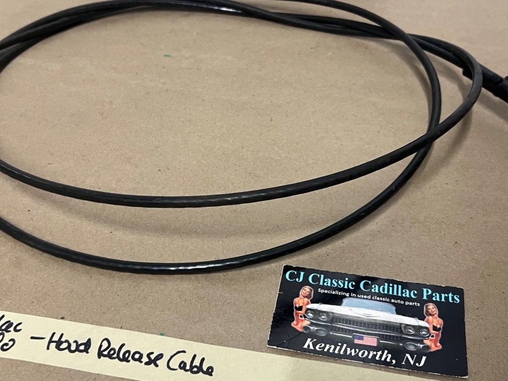 OEM 1974 1975 1976 Cadillac Deville Fleetwood Calais 1974 1975 1976 1977 1978 Eldorado HOOD RELEASE CABLE HANDLE LEVER CONTROL #9731434 - Image 3
