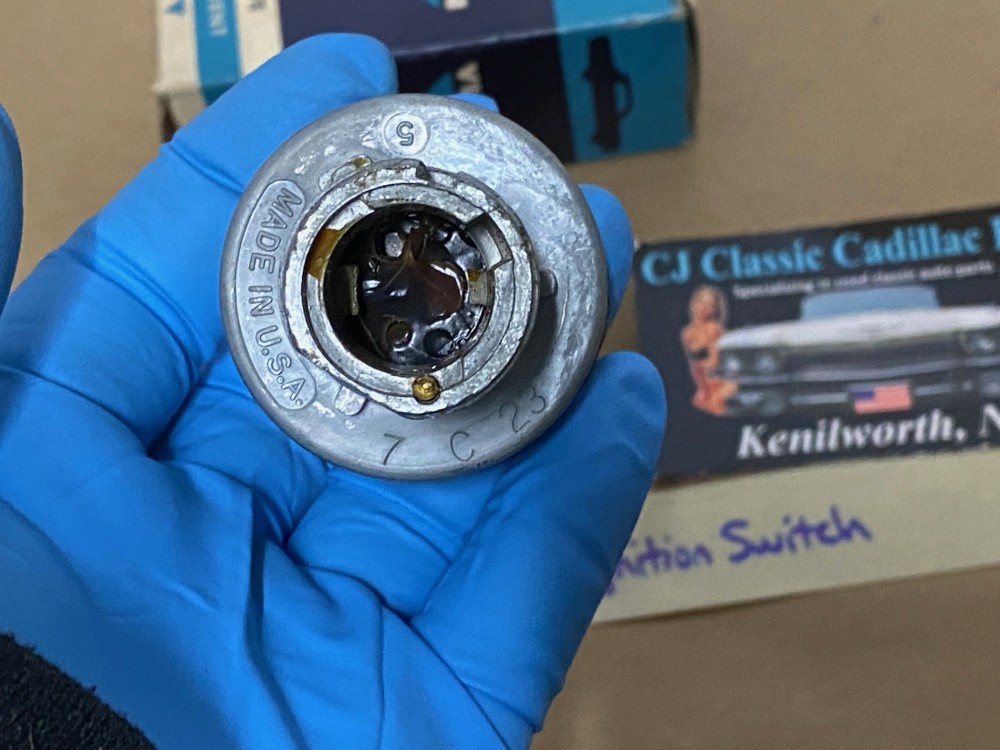NOS 1957 1958 1959 1960 1961 CADILLAC IGNITION SWITCH - Image 4