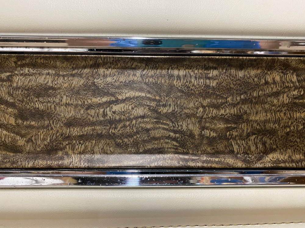 OEM 1971 1972 Cadillac Eldorado 2 Door HardTop LEFT DRIVER SIDE REAR UPPER DOOR PANEL TRIM - Image 10