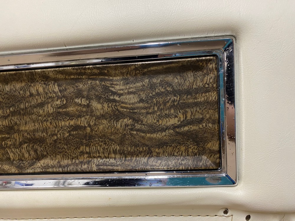 OEM 1971 1972 Cadillac Eldorado 2 Door HardTop LEFT DRIVER SIDE REAR UPPER DOOR PANEL TRIM - Image 12