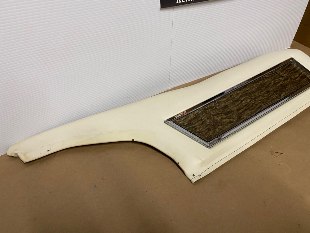 OEM 1971 1972 Cadillac Eldorado 2 Door HardTop LEFT DRIVER SIDE REAR UPPER DOOR PANEL TRIM - Image 14
