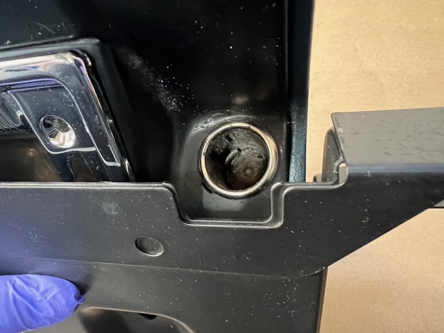 OEM 1974 1975 1976 Cadillac Deville Eldorado Fleetwood Calais DASH ASHTRAY ASH TRAY ASSEMBLY WITH TRACKS (BLUE) - Image 25