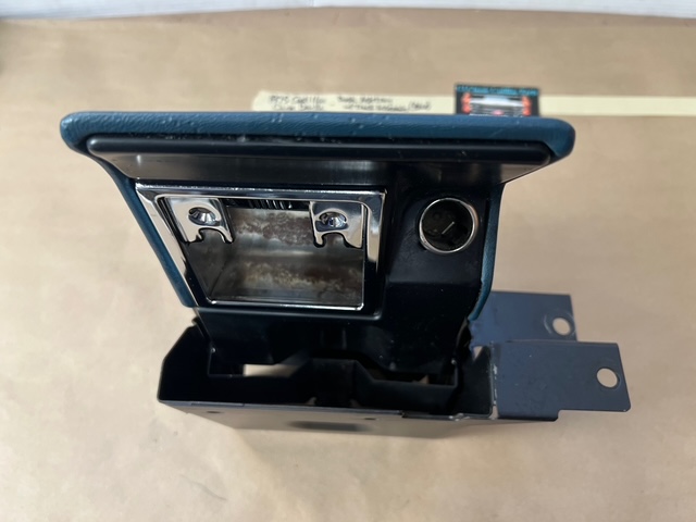 OEM 1974 1975 1976 Cadillac Deville Eldorado Fleetwood Calais DASH ASHTRAY ASH TRAY ASSEMBLY WITH TRACKS (BLUE) - Image 27