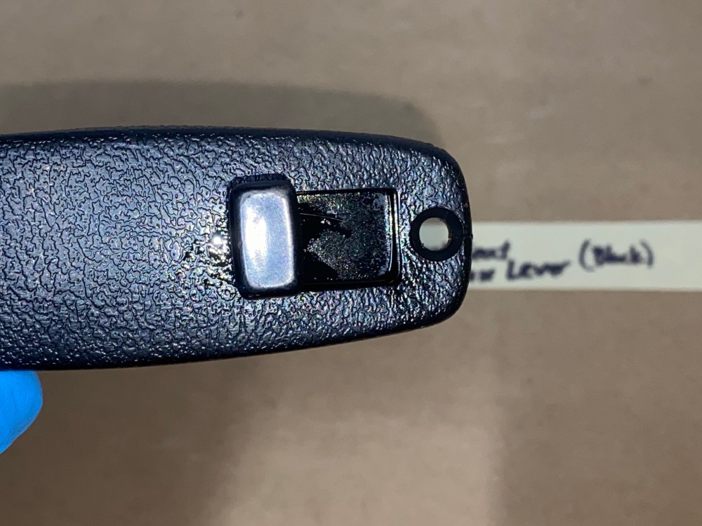 OEM 1971 1972 1973 1974 1975 1976 Cadillac Deville Calais 1971 1972 1973 1974 1975 1976 1977 1978 Eldorado FRONT SEAT BACK RELEASE LEVER HANDLE KNOB - BLACK #9836756/#9836755 - Image 17