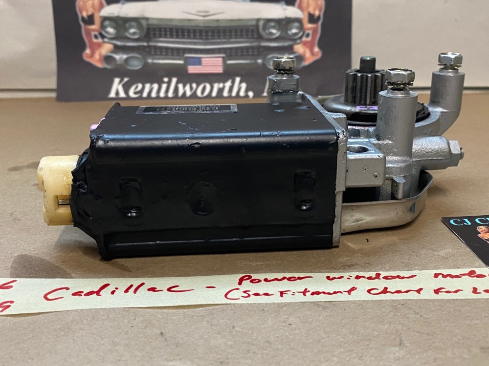 REBUILT 1976 1977 1978 1979 CADILLAC DEVILLE ELDORADO FLEETWOOD SEVILLE POWER WINDOW MOTOR ~ SEE NOTES FOR RH/ LH FITMENT 4999680 - Image 4