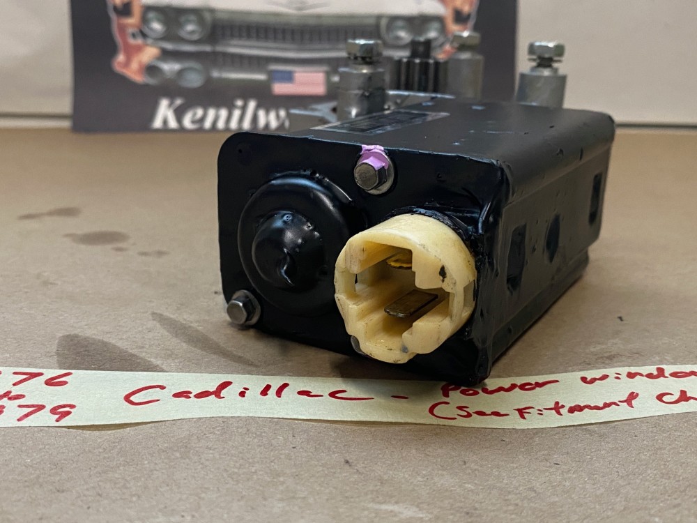 REBUILT 1976 1977 1978 1979 CADILLAC DEVILLE ELDORADO FLEETWOOD SEVILLE POWER WINDOW MOTOR ~ SEE NOTES FOR RH/ LH FITMENT 4999680 - Image 5