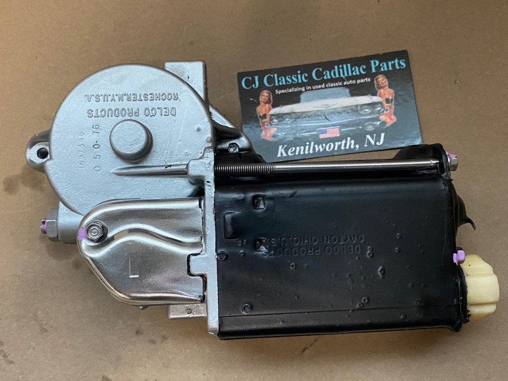 REBUILT 1976 1977 1978 1979 CADILLAC DEVILLE ELDORADO FLEETWOOD SEVILLE POWER WINDOW MOTOR ~ SEE NOTES FOR RH/ LH FITMENT 4999680 - Image 12