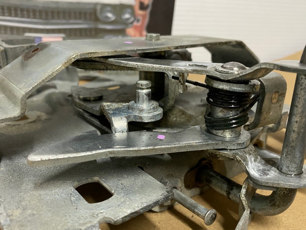 OEM 1962 1963 1964 1965 1966 1967 1968 1969 1970 1971 1972 1973 Cadillac Eldorado Deville Fleetwood Calais REAR DECK LID MECHANICAL TRUNK LATCH PULLDOWN MECHANISM #4876992/#4843754/#8756577 - Image 10