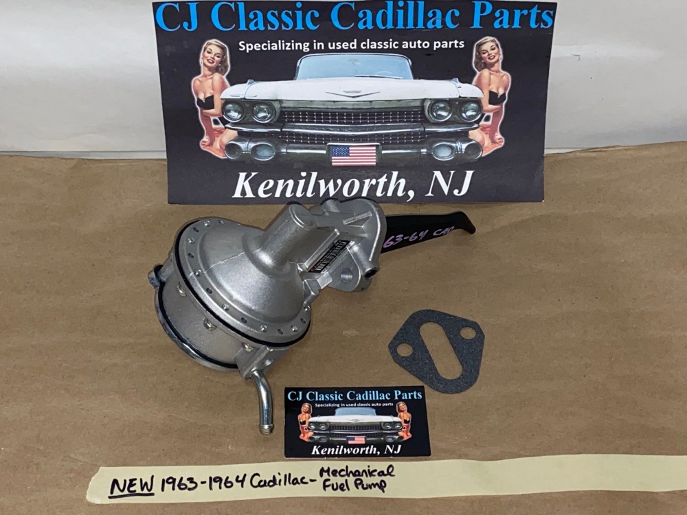 NEW 1963 1964 Cadillac DEVILLE ELDORADO FLEETWOOD Mechanical Fuel Pump - Image 2