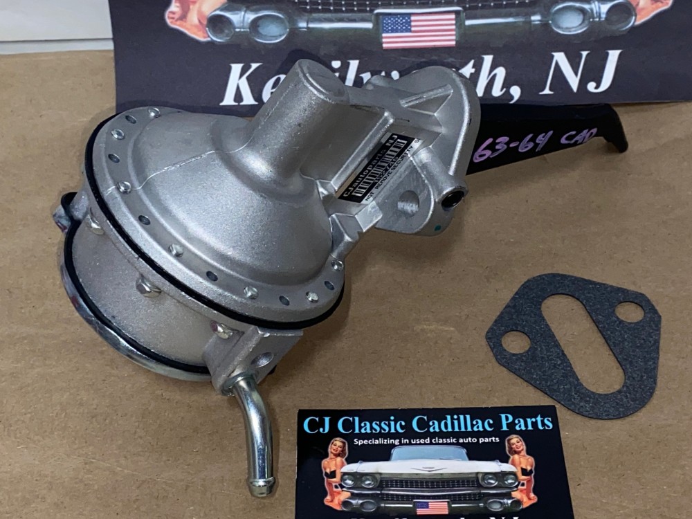 NEW 1963 1964 Cadillac DEVILLE ELDORADO FLEETWOOD Mechanical Fuel Pump - Image 3