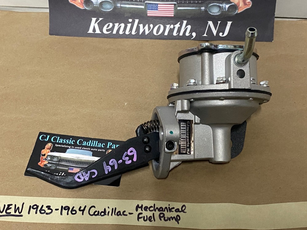 NEW 1963 1964 Cadillac DEVILLE ELDORADO FLEETWOOD Mechanical Fuel Pump - Image 9