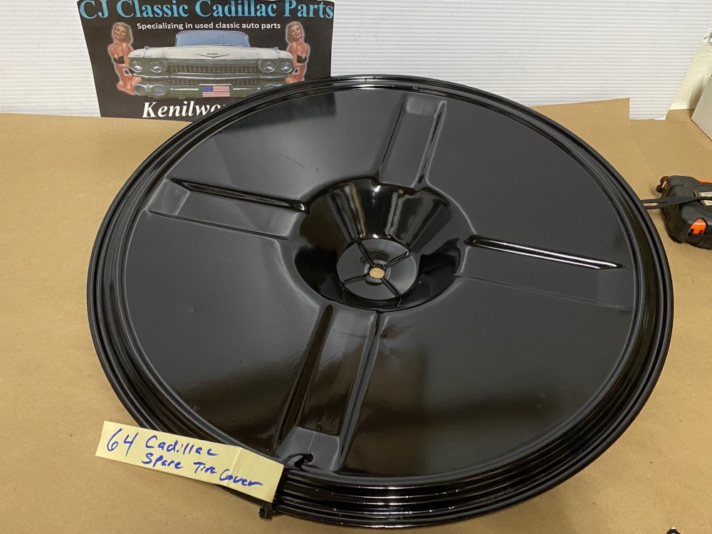 OEM 1959 1960 1961 1962 1963 1964 1965 1966 1967 1968 1969 1970 CADILLAC DEVILLE FLEETWOOD CALAIS 1959 1960 1961 1962 1963 1964 1965 1966 ELDORADO TRUNK SPARE TIRE WHEEL COVER HOLD DOWN - Image 14