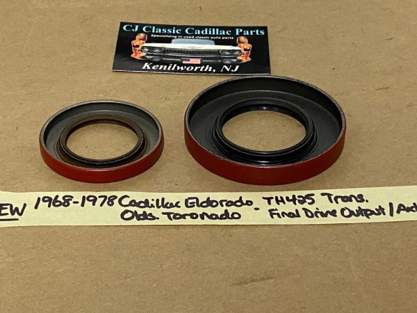 NEW 1968 1969 1970 1971 1972 1973 1974 1975 1976 1977 1978 CADILLAC ELDORADO TH425 FINAL DRIVE OUTPUT AXLE SHAFT SEALS RIGHT & LEFT, INNER & OUTER - Image 2
