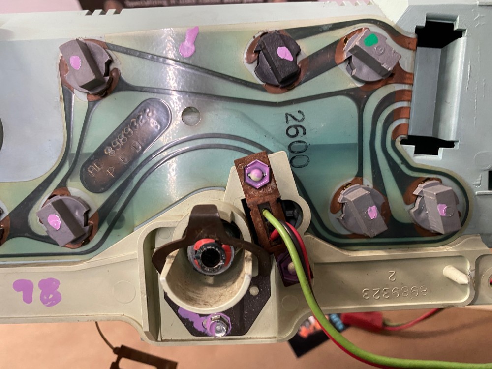 OEM 1977 1978 1979 Cadillac Deville Fleetwood Brougham DASH INSTRUMENT CLUSTER SPEEDOMETER WITH CIRCUIT BOARD #25020832 - Image 20
