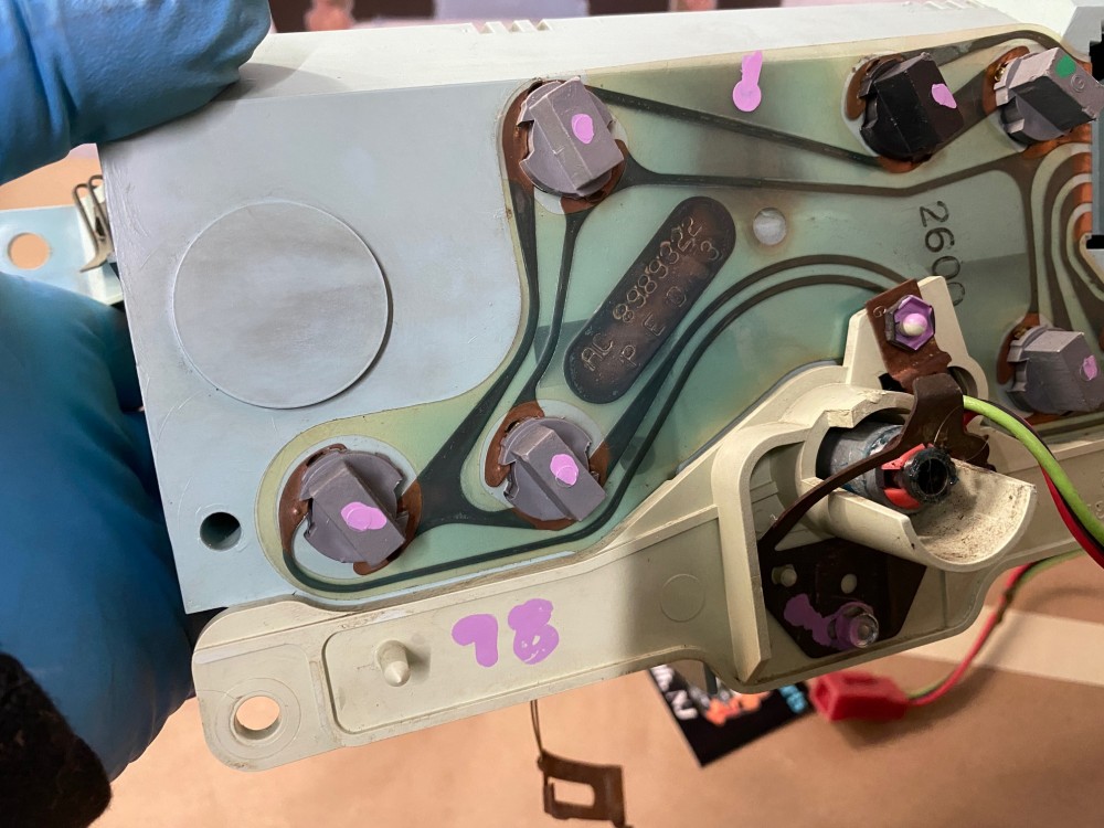 OEM 1977 1978 1979 Cadillac Deville Fleetwood Brougham DASH INSTRUMENT CLUSTER SPEEDOMETER WITH CIRCUIT BOARD #25020832 - Image 21