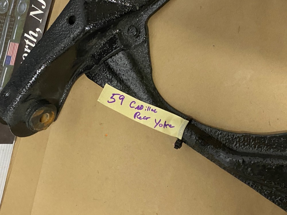 OEM 1959 1960 Cadillac Deville Eldorado Fleetwood REAR AXLE CONTROL UPPER YOKE WISHBONE - Image 16