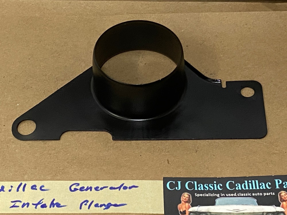 OEM 1959 1960 CADILLAC DEVILLE ELDORADO FLEETWOOD GENERATOR AIR INTAKE HOSE FLANGE (FOR CARS WITH A/C) #1471925 - Image 2