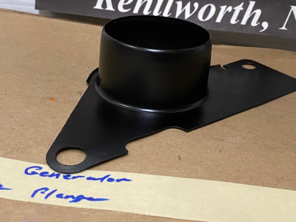 OEM 1959 1960 CADILLAC DEVILLE ELDORADO FLEETWOOD GENERATOR AIR INTAKE HOSE FLANGE (FOR CARS WITH A/C) #1471925 - Image 8
