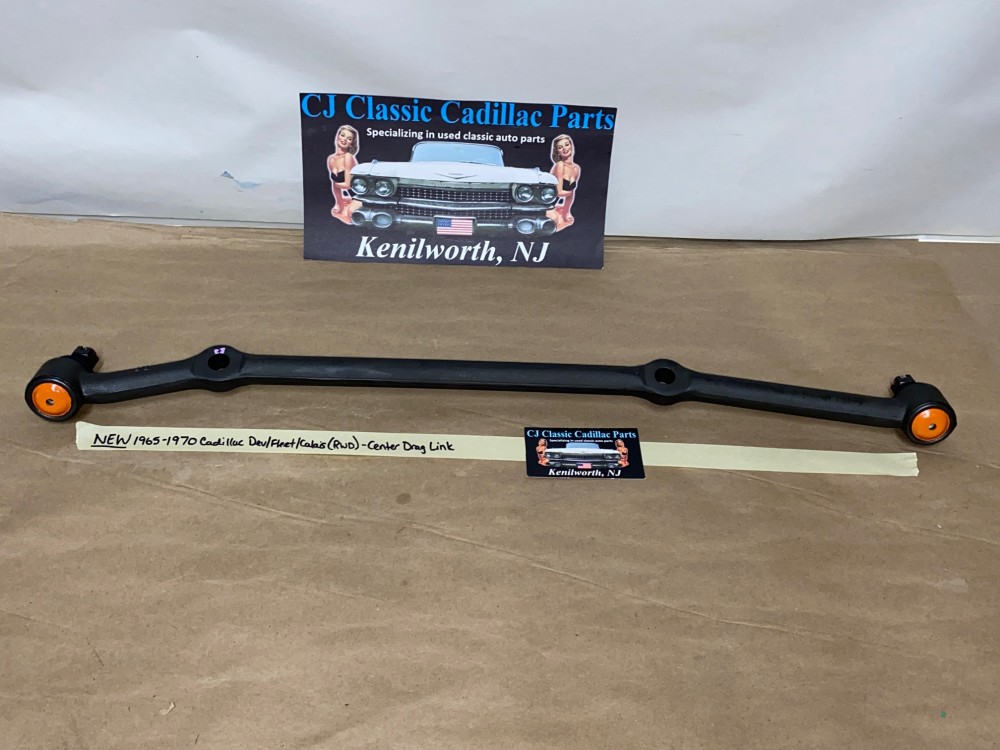 NEW 1965 1966 1967 1968 1969 1970 CADILLAC DEVILLE FLEETWOOD CALAIS 1965 1966 ELDORADO RWD STEERING CENTER DRAG LINK #7801836/25800 - Image 4