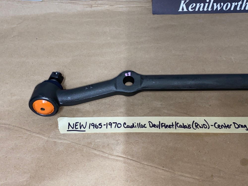 NEW 1965 1966 1967 1968 1969 1970 CADILLAC DEVILLE FLEETWOOD CALAIS 1965 1966 ELDORADO RWD STEERING CENTER DRAG LINK #7801836/25800 - Image 5