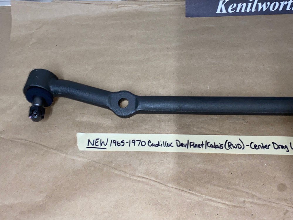 NEW 1965 1966 1967 1968 1969 1970 CADILLAC DEVILLE FLEETWOOD CALAIS 1965 1966 ELDORADO RWD STEERING CENTER DRAG LINK #7801836/25800 - Image 11