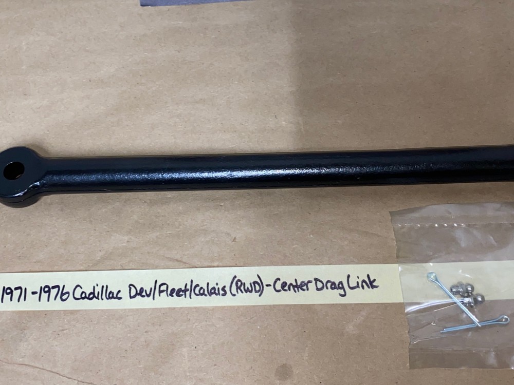 NEW 1971 1972 1973 1974 1975 1976 CADILLAC DEVILLE FLEETWOOD CALAIS RWD STEERING CENTER DRAG LINK #7811324/#25865 - Image 3