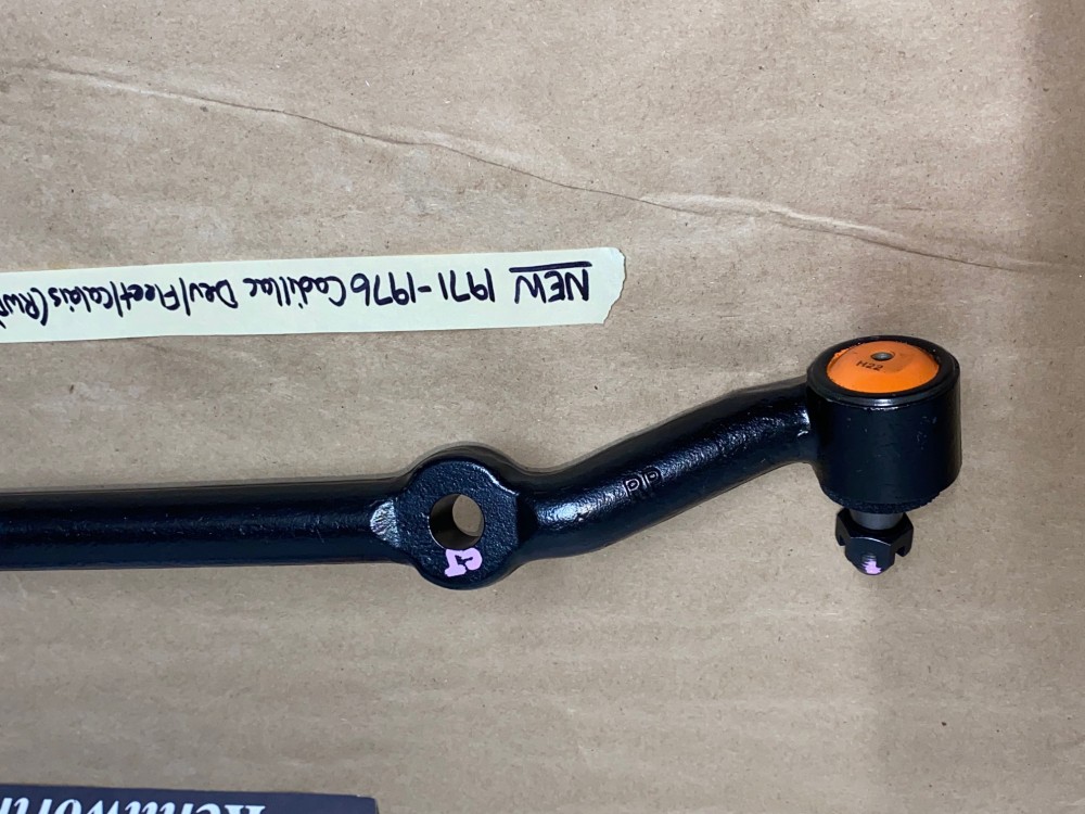 NEW 1971 1972 1973 1974 1975 1976 CADILLAC DEVILLE FLEETWOOD CALAIS RWD STEERING CENTER DRAG LINK #7811324/#25865 - Image 6