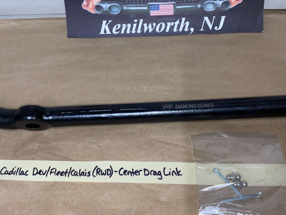 NEW 1971 1972 1973 1974 1975 1976 CADILLAC DEVILLE FLEETWOOD CALAIS RWD STEERING CENTER DRAG LINK #7811324/#25865 - Image 10