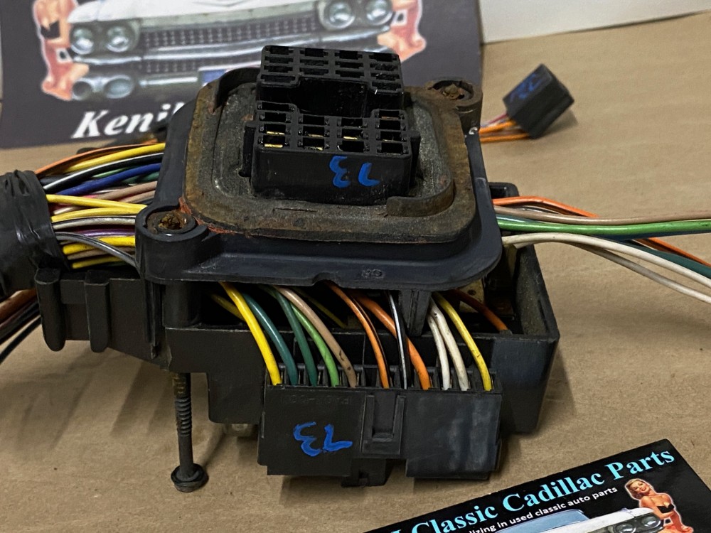 OEM 1973 Cadillac Deville Eldorado Fleetwood Calais UNDER DASH FUSE BOX PANEL - Image 19