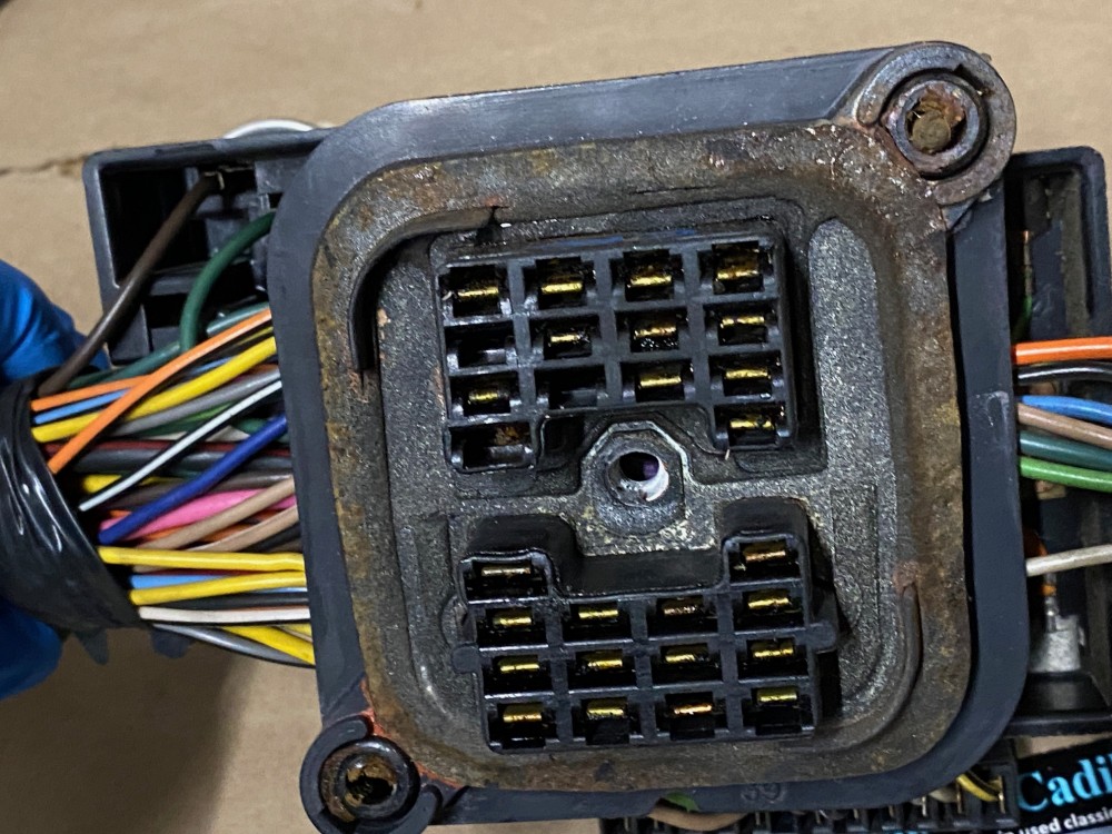 OEM 1973 Cadillac Deville Eldorado Fleetwood Calais UNDER DASH FUSE BOX PANEL - Image 20