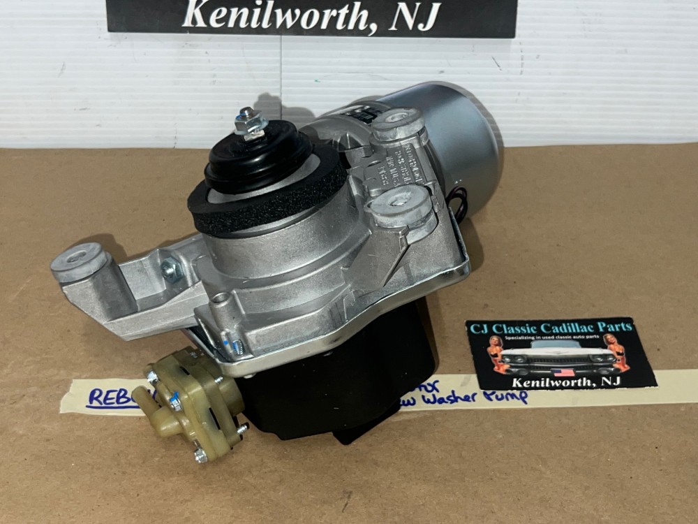 REBUILT 1967 CADILLAC DEVILLE FLEETWOOD ELDORADO CALAIS WINDSHIELD WIPER MOTOR With NEW WASHER PUMP - Image 2