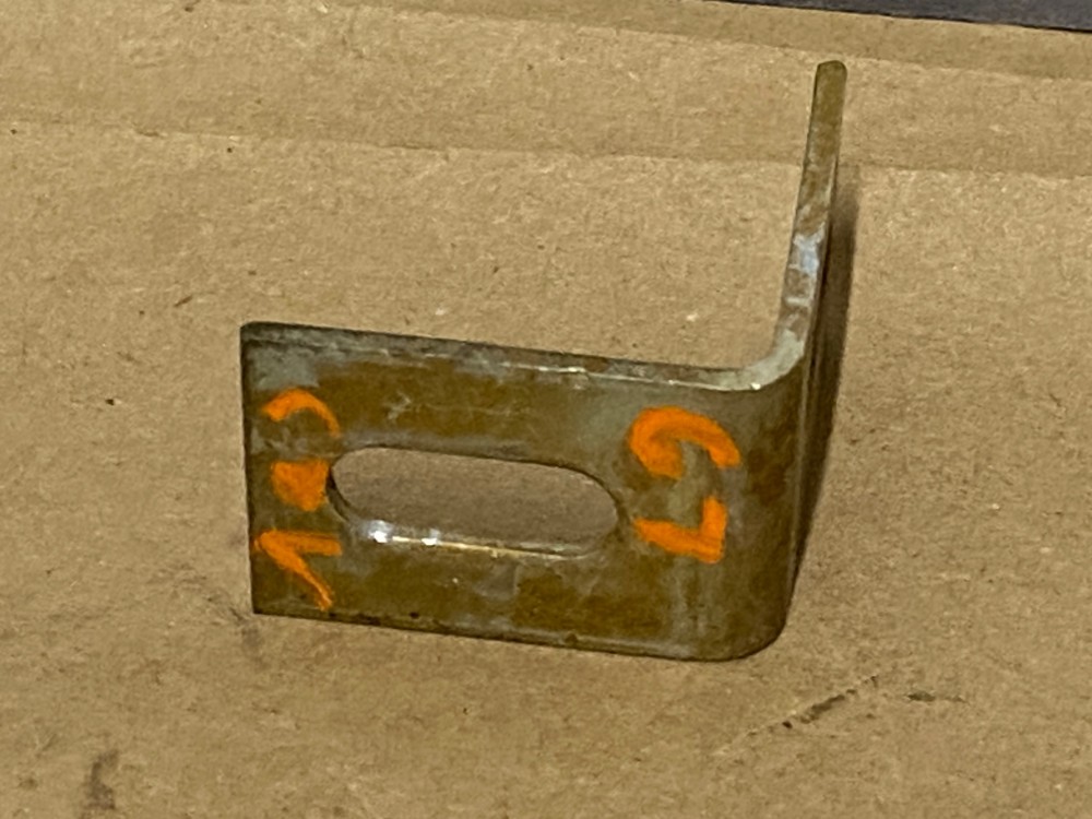 OEM 1967 1968 Cadillac Deville Calais Fleetwood Eldorado DASH RADIO SUPPORT MOUNTING BRACKET - Image 4