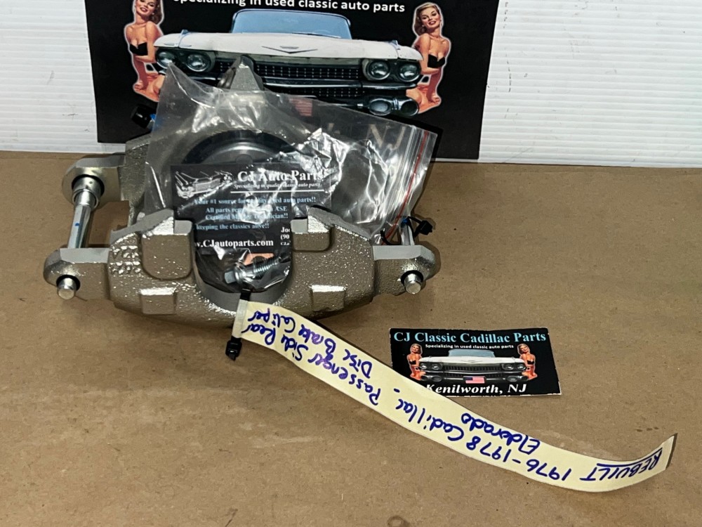 REBUILT 1976 1977 1978 CADILLAC ELDORADO RIGHT PASSENGER SIDE REAR DISC BRAKE CALIPER (UNLOADED) - Image 7