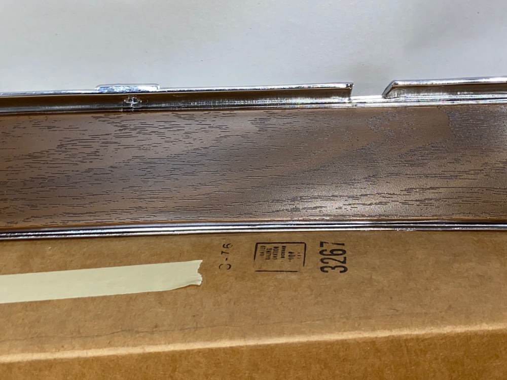 NOS 1974 1975 1976 Cadillac Fleetwood Deville Eldorado Calais RIGHT PASSENGER SIDE DASH WOODGRAIN TRIM RADIO BEZEL #1605940 - Image 7