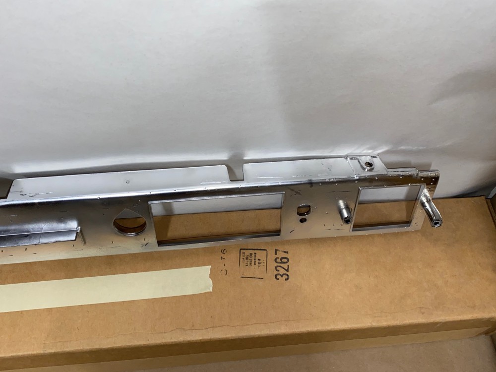 NOS 1974 1975 1976 Cadillac Fleetwood Deville Eldorado Calais RIGHT PASSENGER SIDE DASH WOODGRAIN TRIM RADIO BEZEL #1605940 - Image 19