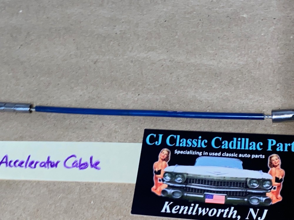 OEM 1977 1978 1979 1980 Cadillac Fleetwood Deville 425 Engine THROTTLE ACCELERATOR CABLE #1619902 - Image 10
