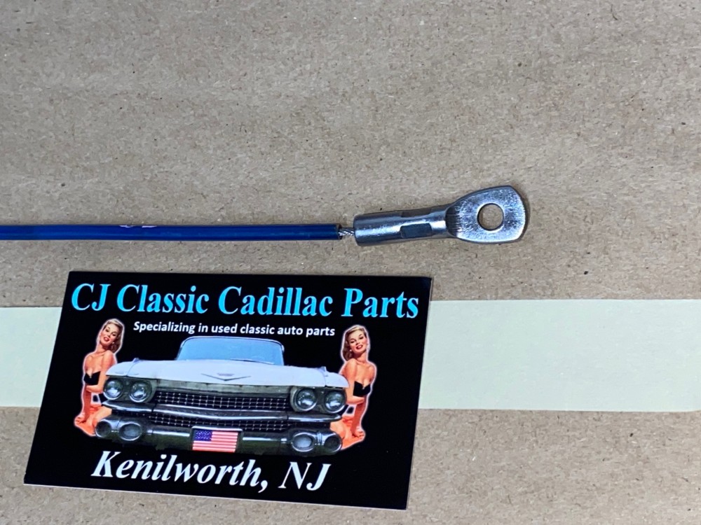 OEM 1977 1978 1979 1980 Cadillac Fleetwood Deville 425 Engine THROTTLE ACCELERATOR CABLE #1619902 - Image 9
